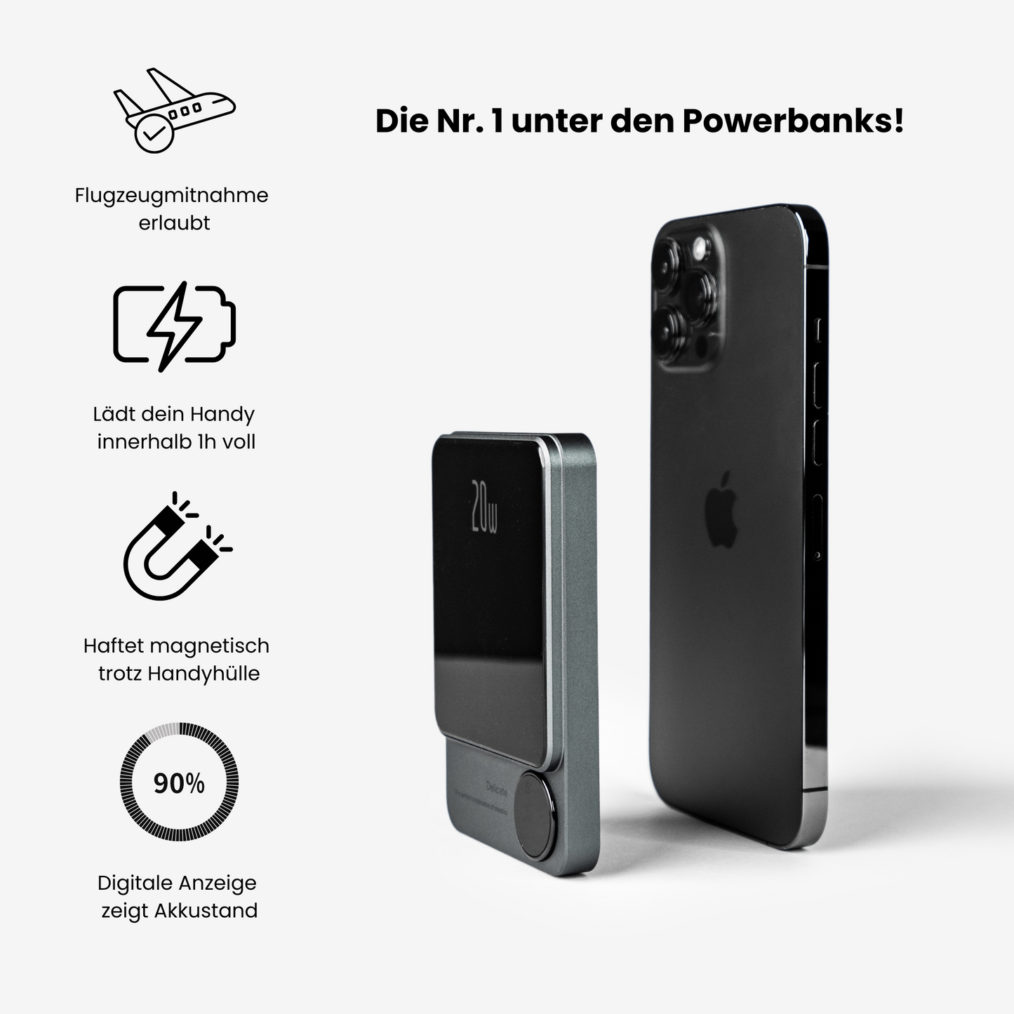 AdarCharge Pro - Magnetische PowerBank Summer Bundle