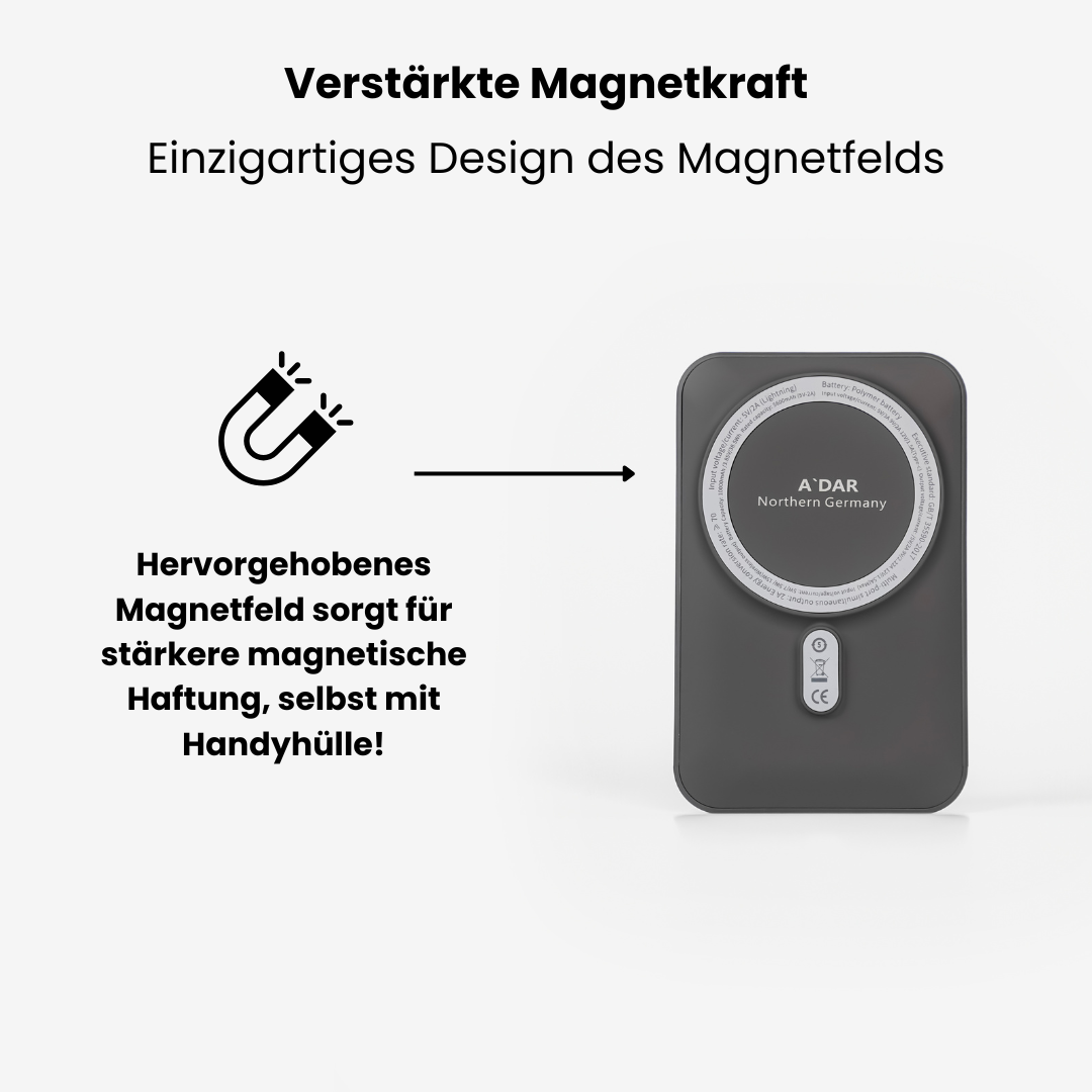 IceCharge - Magnetische PowerBank + integrierte Kühlung