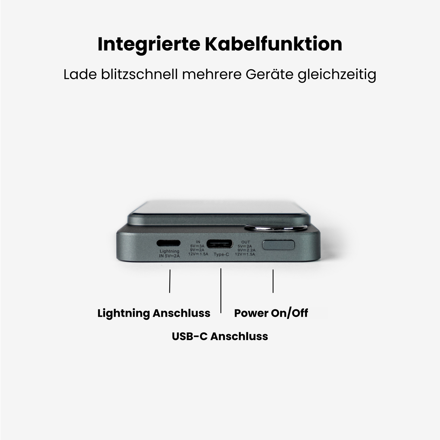 AdarCharge Pro - magnetische Powerbank