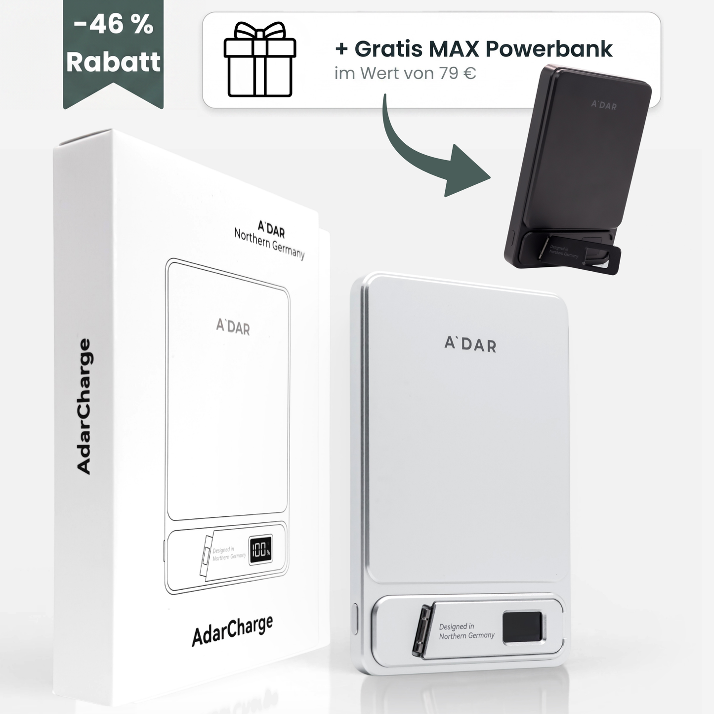 Magnetic Power Bank with Overheating Protection