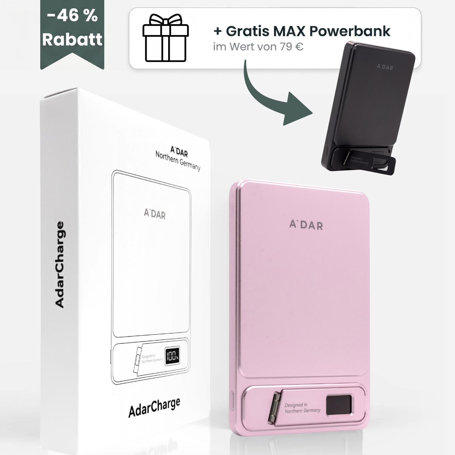 Magnetic Power Bank with Overheating Protection