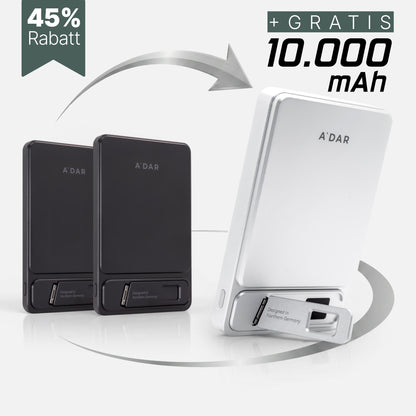 Magnetische PowerBank mit Überhitzungsschutz