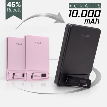 Magnetische PowerBank mit Überhitzungsschutz