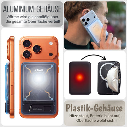 Magnetische PowerBank mit Überhitzungsschutz