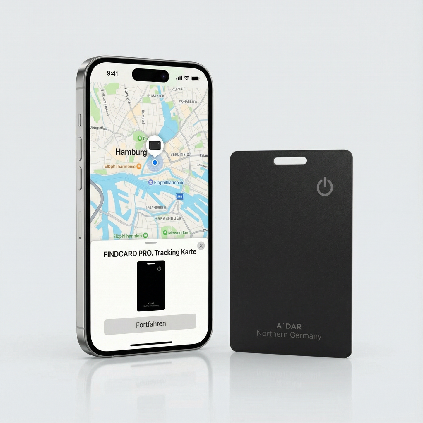 FindCard Pro - Tracking-Karte