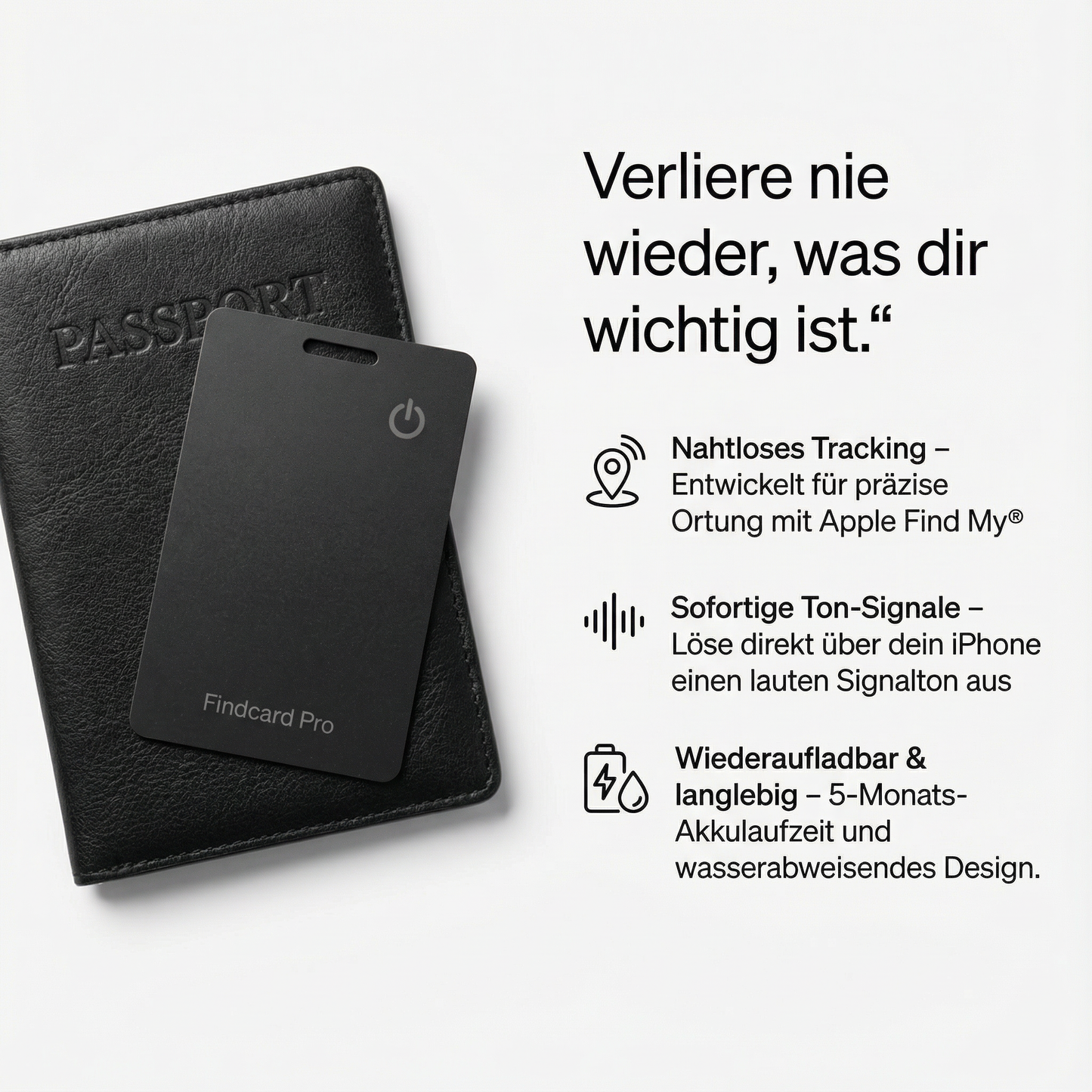 FindCard Pro - Tracking-Karte