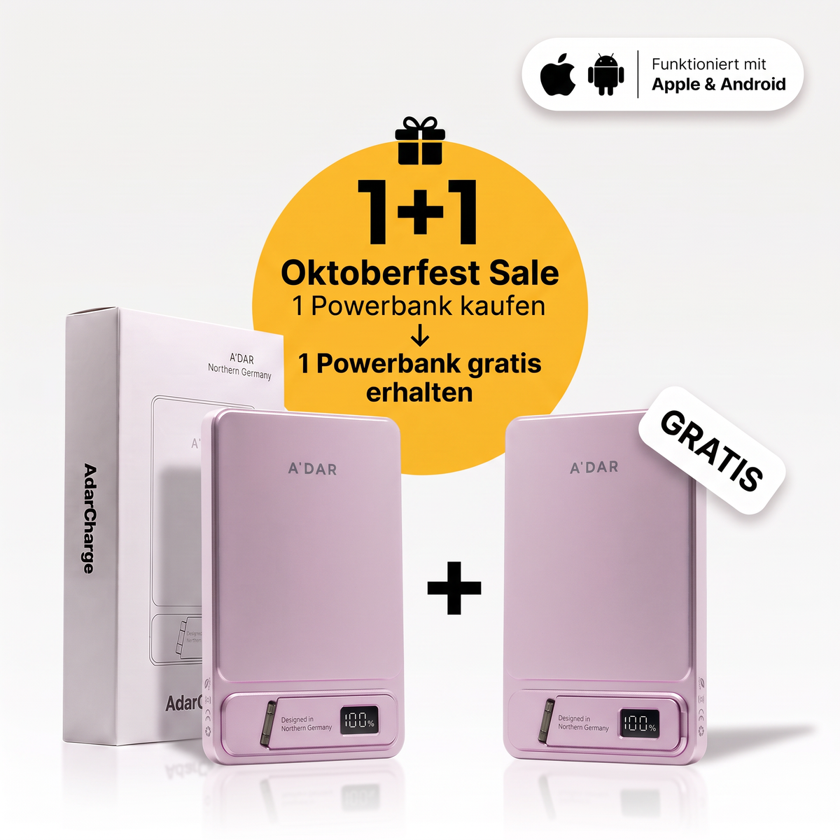 Magnetic Power Bank with Overheating Protection
