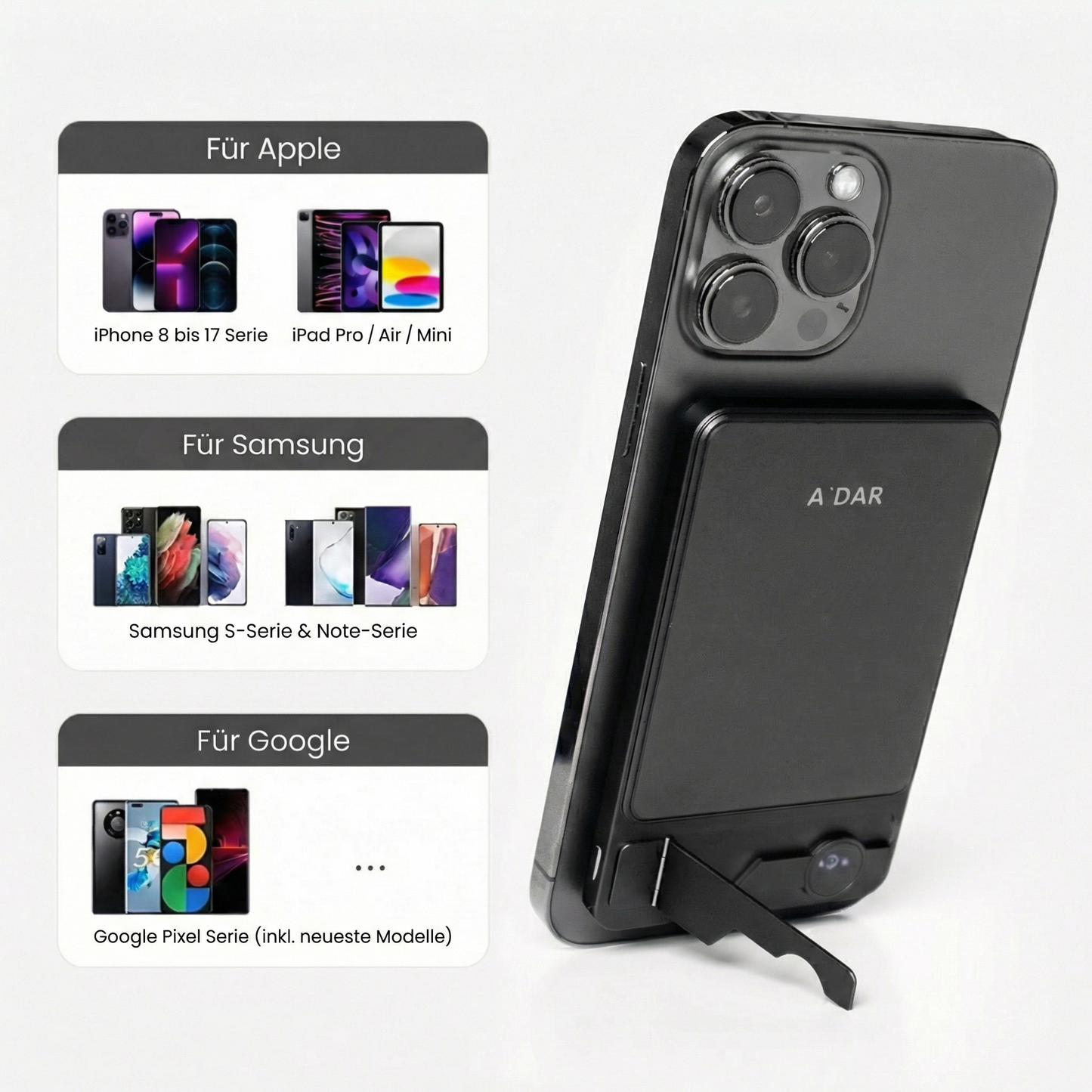 NordCharge MAX - Magnetische PowerBank(10.000mAh, Slim)