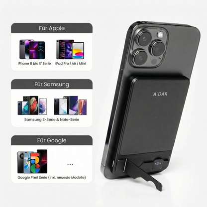 NordCharge MAX - Magnetische PowerBank(10.000mAh, Slim)