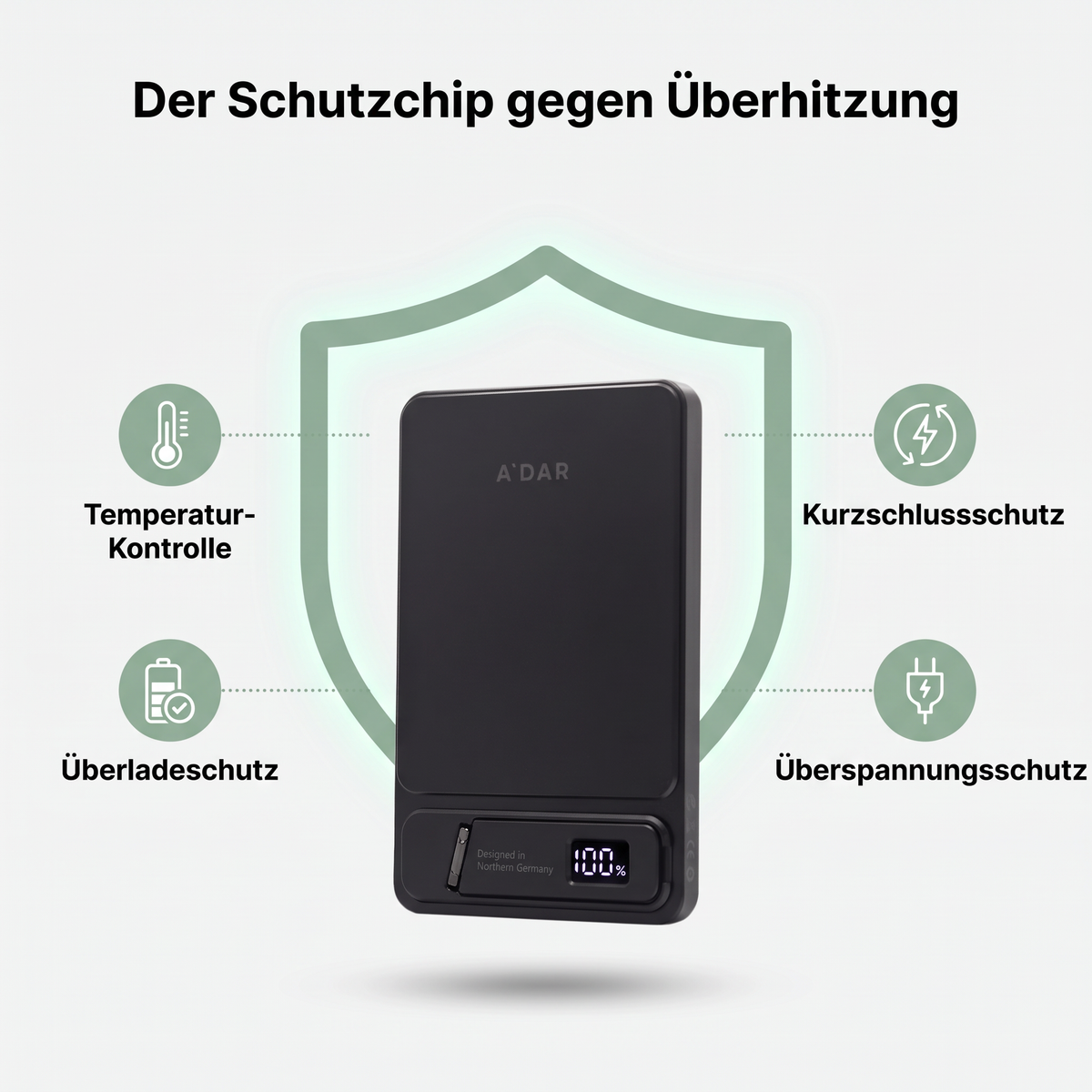 Magnetic Power Bank with Overheating Protection