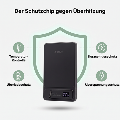 Magnetic Power Bank with Overheating Protection