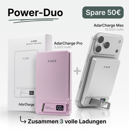 Magnetische PowerBank mit Überhitzungsschutz