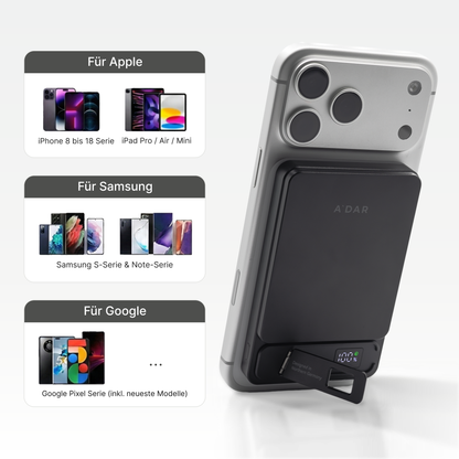 Magnetic Power Bank with Overheating Protection