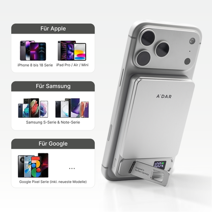 Magnetic Power Bank with Overheating Protection