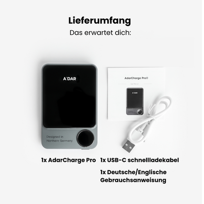 AdarCharge Pro - Magnetische PowerBank