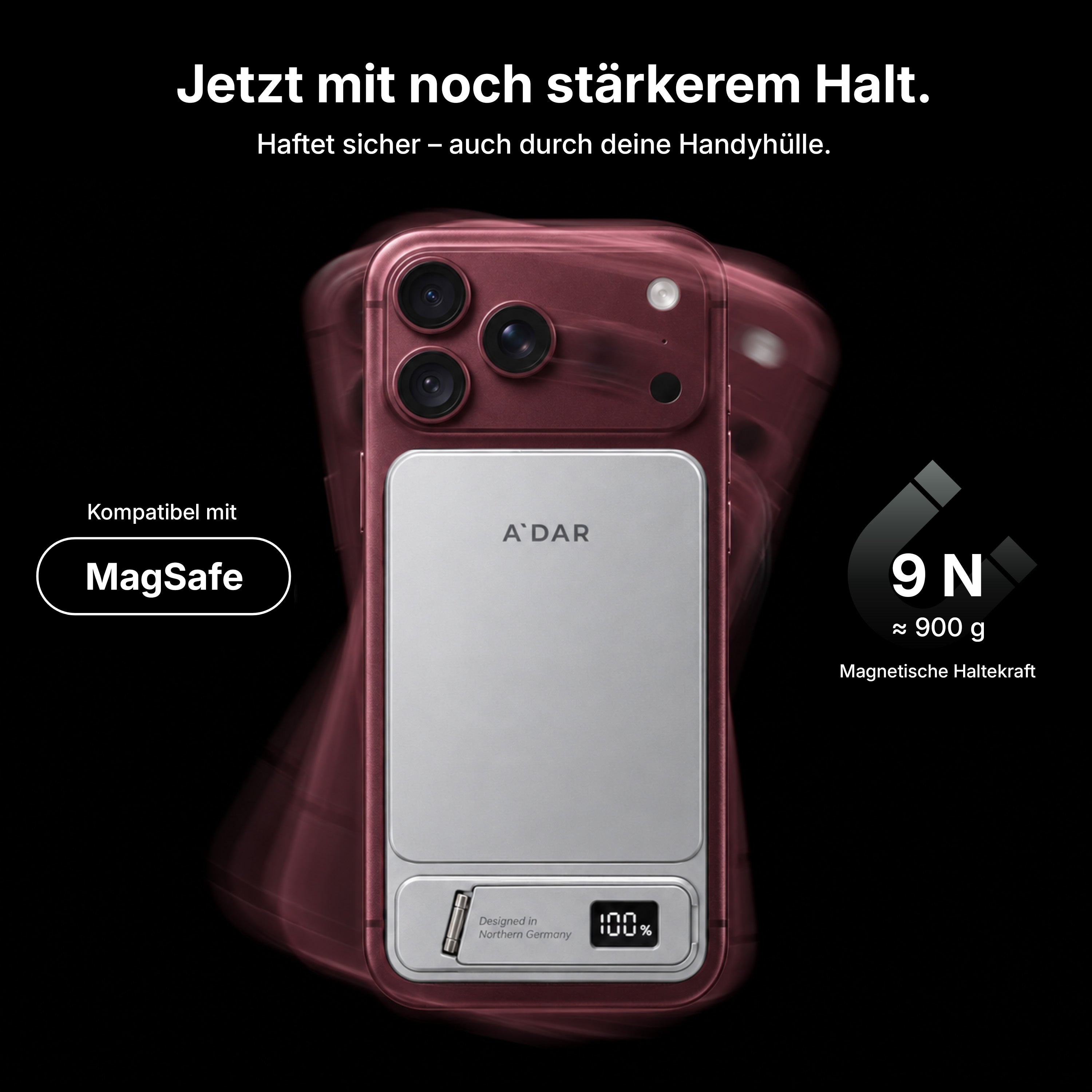 Magnetic Power Bank with Overheating Protection