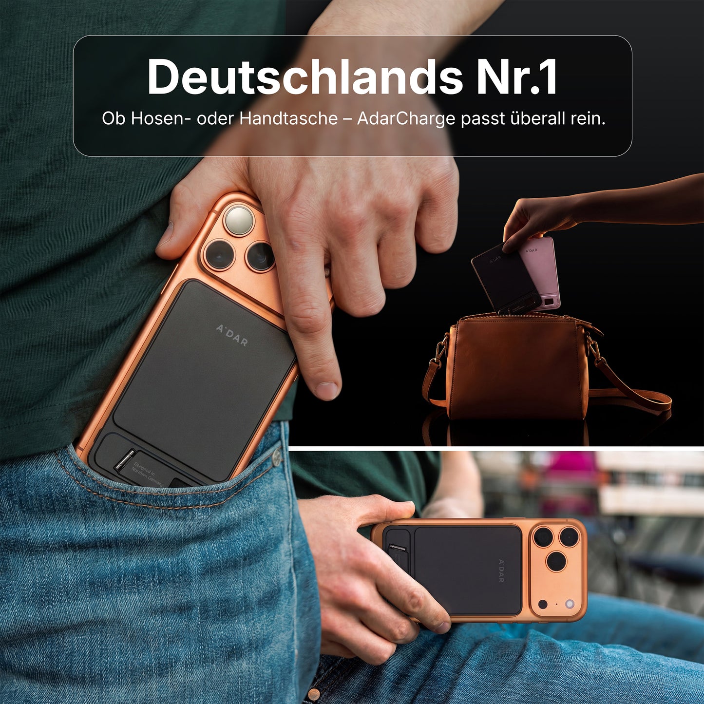 Magnetische PowerBank mit Überhitzungsschutz